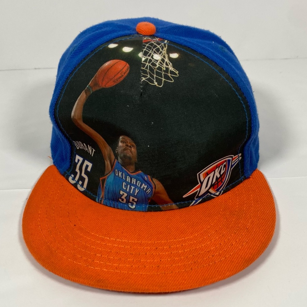 Durant 35 Oklahoma City Blue Orange Basketball SnapBack  Hat